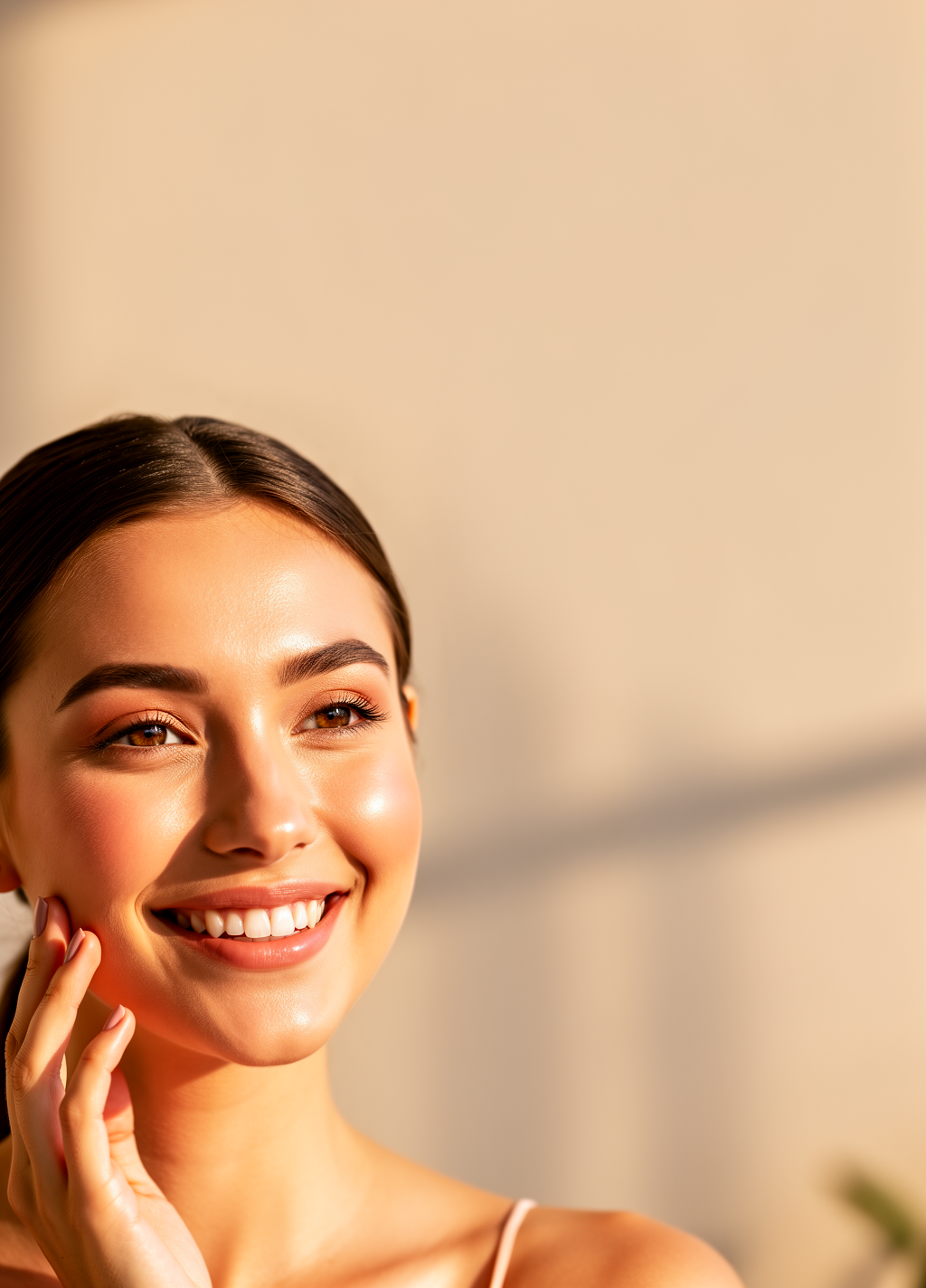 SelfShine app mockup for face yoga and facial massage